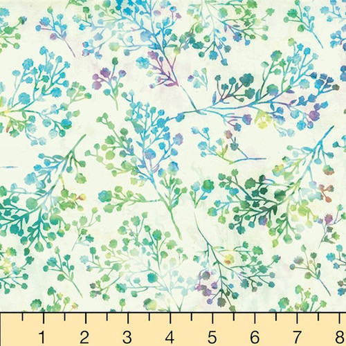 Bali Batik - Foliage Light Bright Bali Batik - Foliage Light Bright