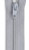 10 inch Separating Zipper Grey