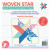 6 in Woven Star Quilt Block Foundation Paper
