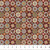 Barn Quilts Circles Red Multi