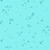 Ditsy Floral Cyan