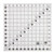 Creative Grids 12 1/2 in x12 1/2 Ruler