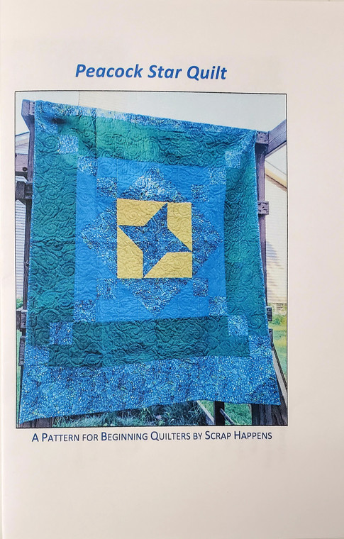 Peacock Star Quilt Pattern