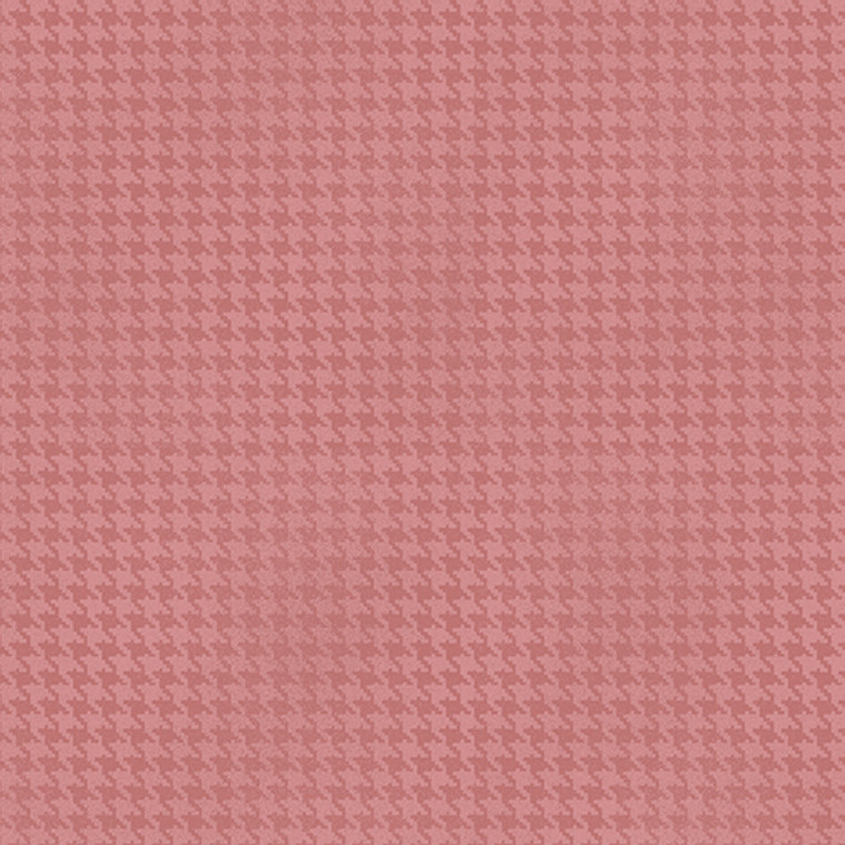 Blushed Houndstooth - Blush