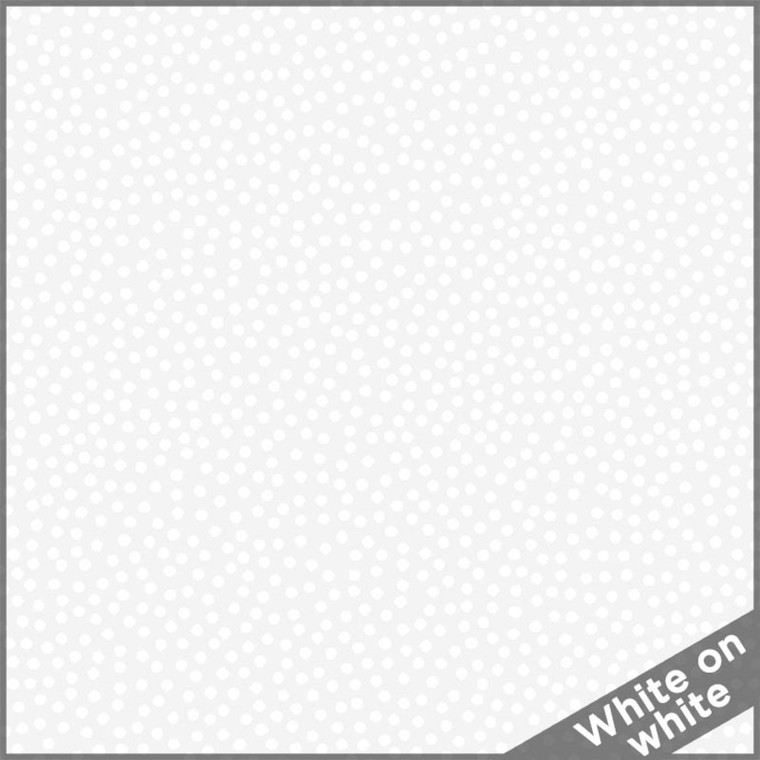 Rambling Dot White-on-white