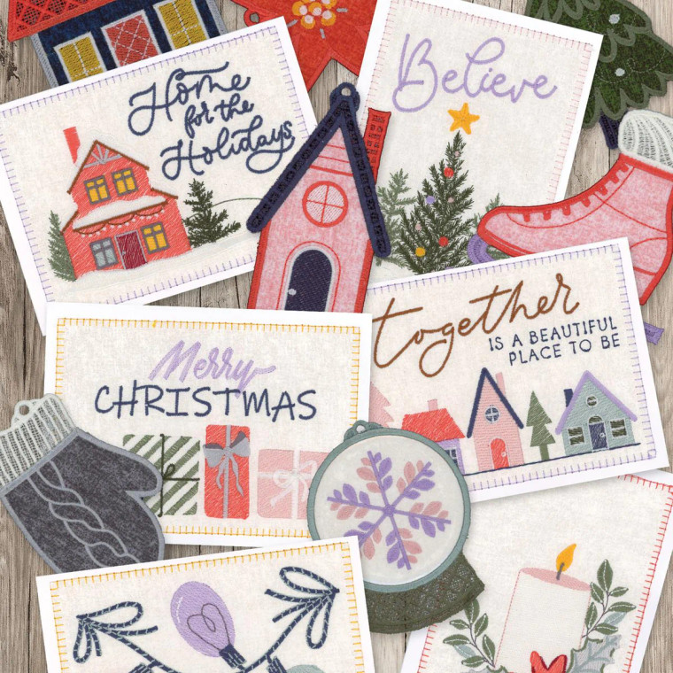 Home for the Holidays: Cards and Ornaments *USB*