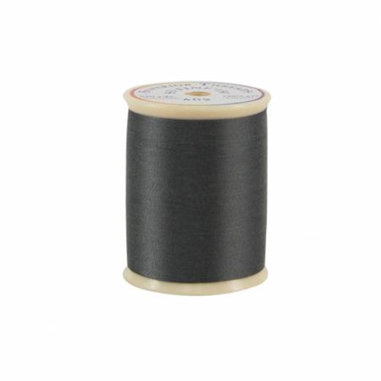 50 wt. 3-ply polyester thread. Designed for bobbin thread, quilting, and sewing. So Fine! is a lint-free, matte-finish, smooth 50 wt. 3 filament polyester thread. Due to its fine nature, So Fine! is an excellent blending thread and loved by both longarm and home machine quilters. So Fine! also makes a wonderful bobbin thread.