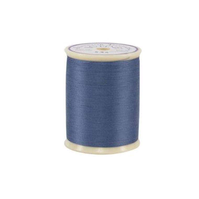 50 wt. 3-ply polyester thread. Designed for bobbin thread, quilting, and sewing. So Fine! is a lint-free, matte-finish, smooth 50 wt. 3 filament polyester thread. Due to its fine nature, So Fine! is an excellent blending thread and loved by both longarm and home machine quilters. So Fine! also makes a wonderful bobbin thread.