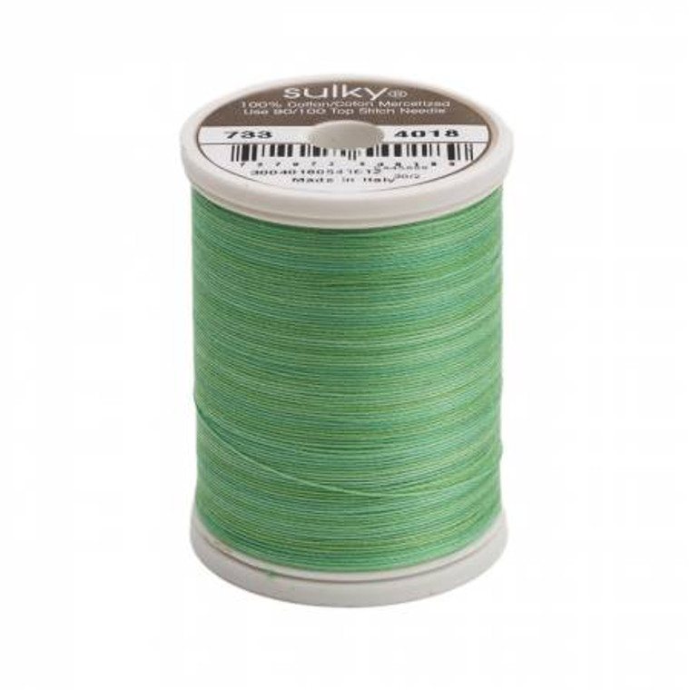 Sulky 30 Wt. Cotton Blendables Thread - 4018 Summer Grass