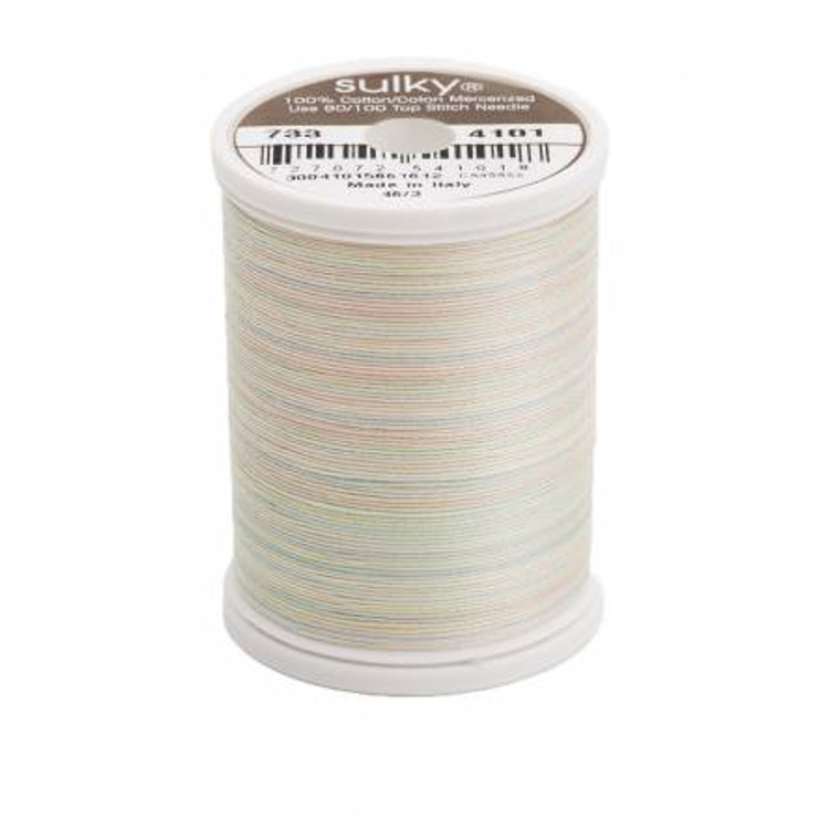 Sulky 30 Wt. Cotton Blendables Thread - 4101 Easter Eggs
