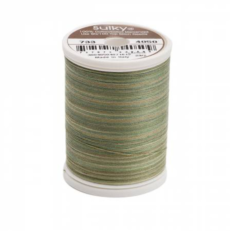 Sulky 30 Wt. Cotton Blendables Thread - 4050 Pine Palette