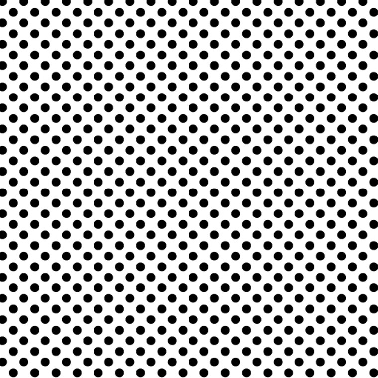 Safari Fun - Random Dots White/Black