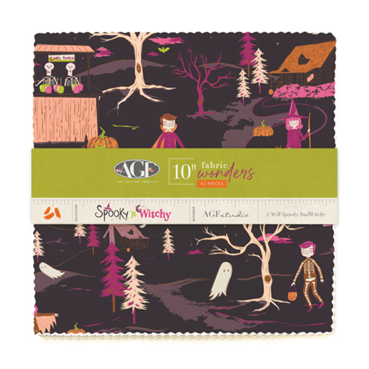 Spooky 'n Witchy - 10" Pre-Cut Fabric Wonders