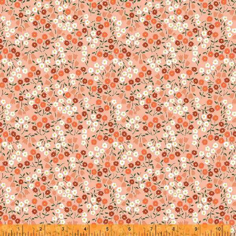 Forget Me Not Ditsy Floral Peach