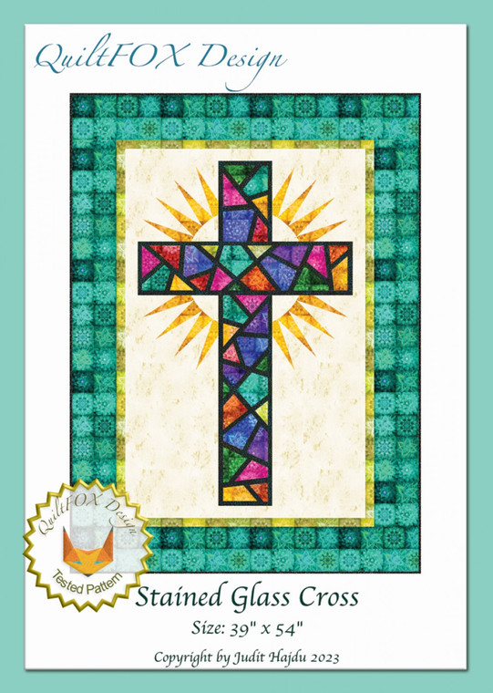 Stained Glass Cross Pattern