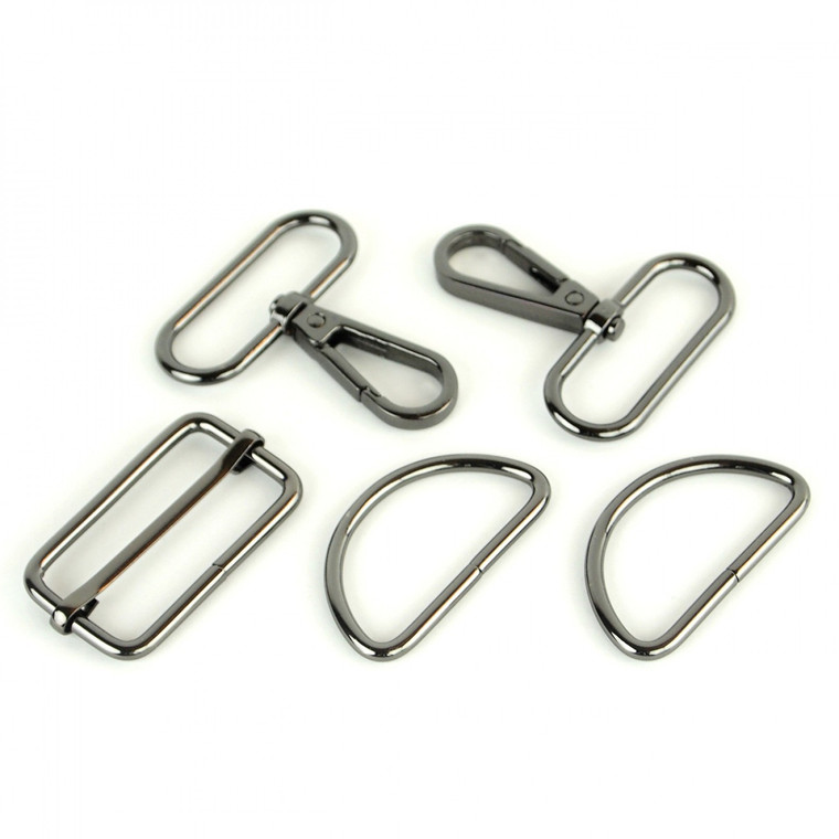 Basic Hardware Set Level 3 - 1.5in Gunmetal