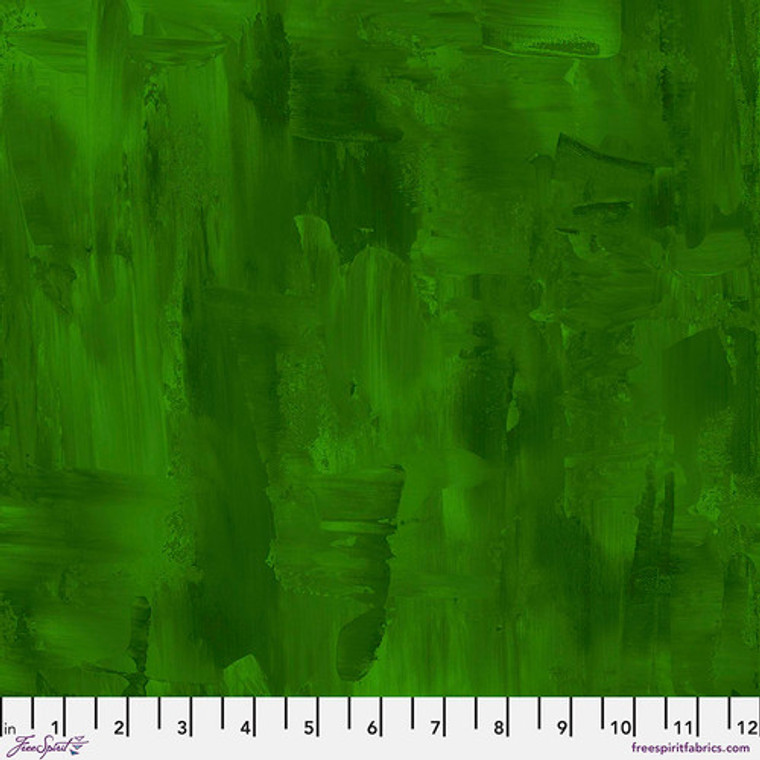 Brushstrokes - Green