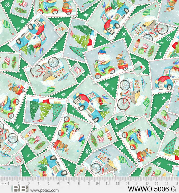 Wheeling Winter Wonderland- Stamps