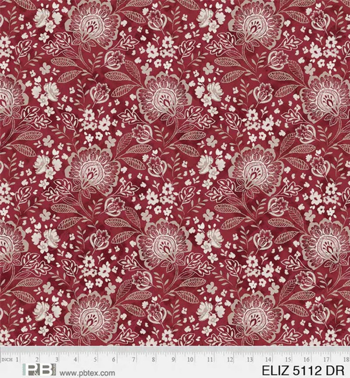 Elizabeth 108" Wide Red