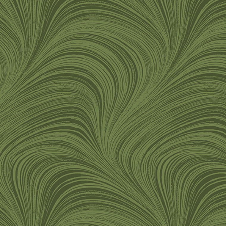 Wave Texture 108" Green
