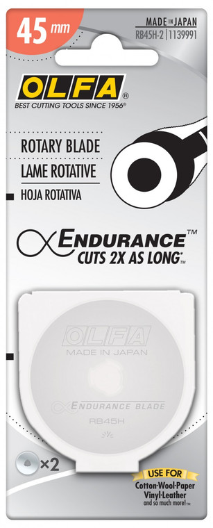 Olfa Endurance Rotary Blade Refill (2)