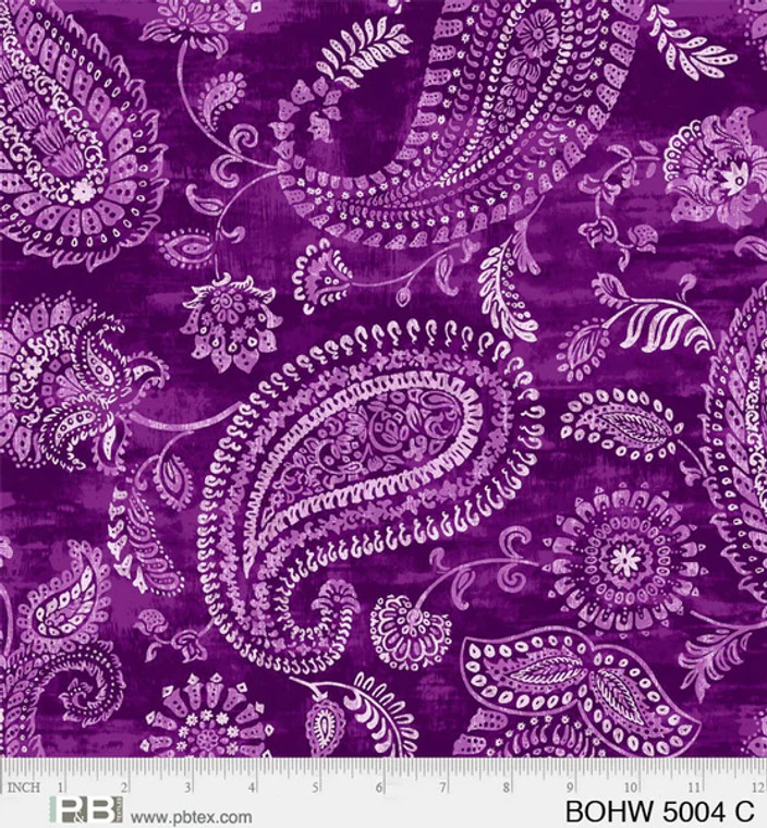 108" Wide Bohemia Purple