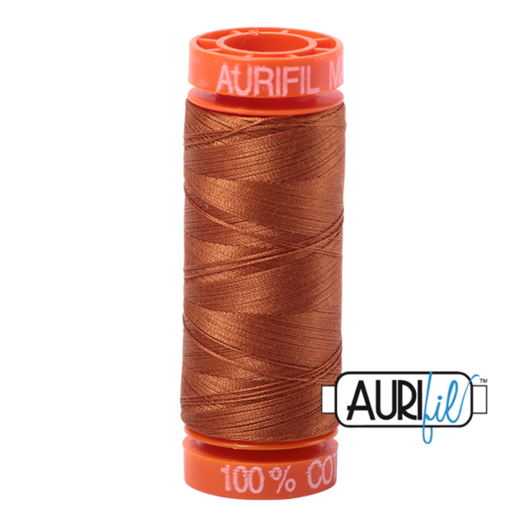 Aurifil Cotton Mako Thread 50wt 200m Cinnamon - 2155