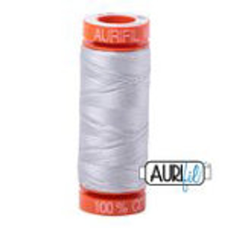 Aurifil Cotton Mako Thread 50wt 200m Dove Gray - 2600