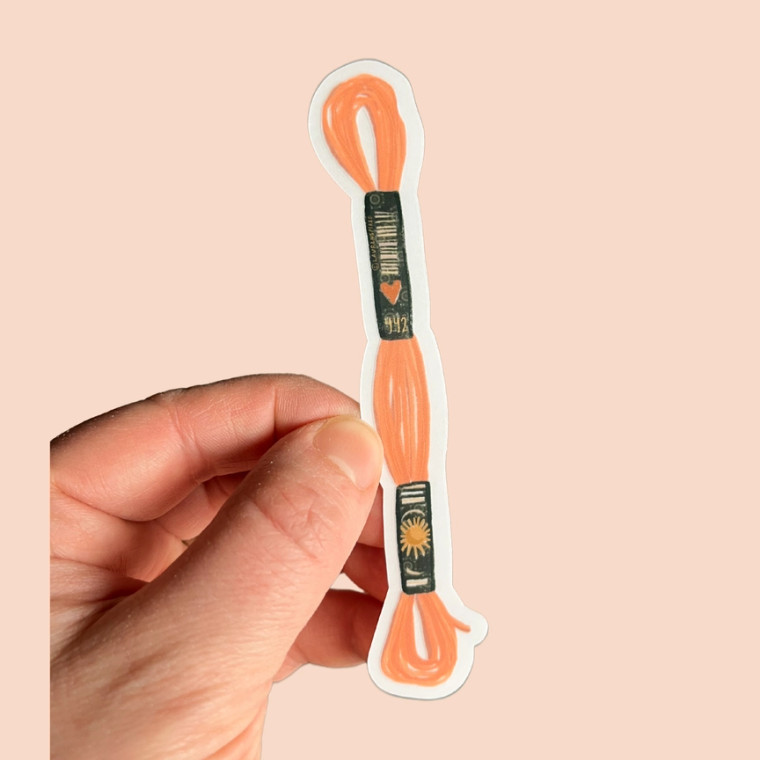 Embroidery Thread Sticker