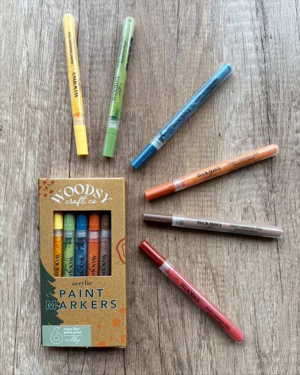 Paint Markers - Earthy Set