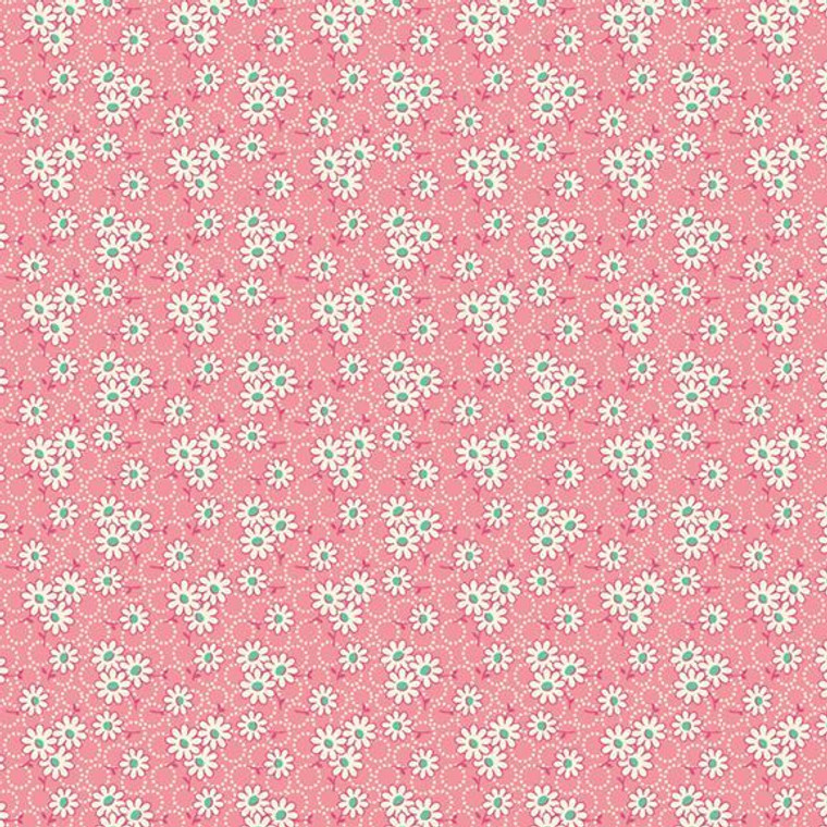 Aunt Grace Goes Scrappy - Daisy Pink