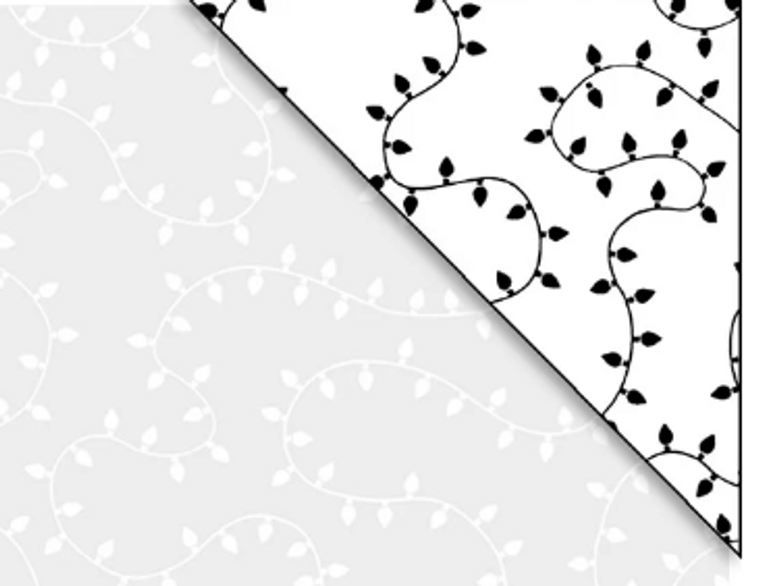 Ramblings - White on White - Christmas Lights