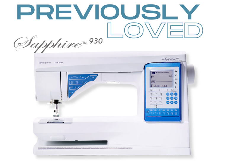 Pre-Loved Husqvarna Viking Sapphire 930