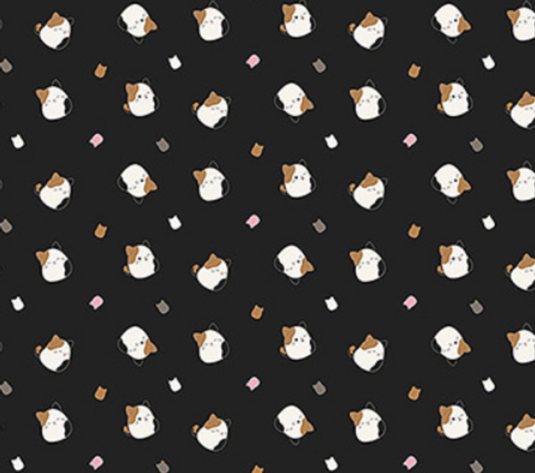 Squishmallows - Black and White - Cat