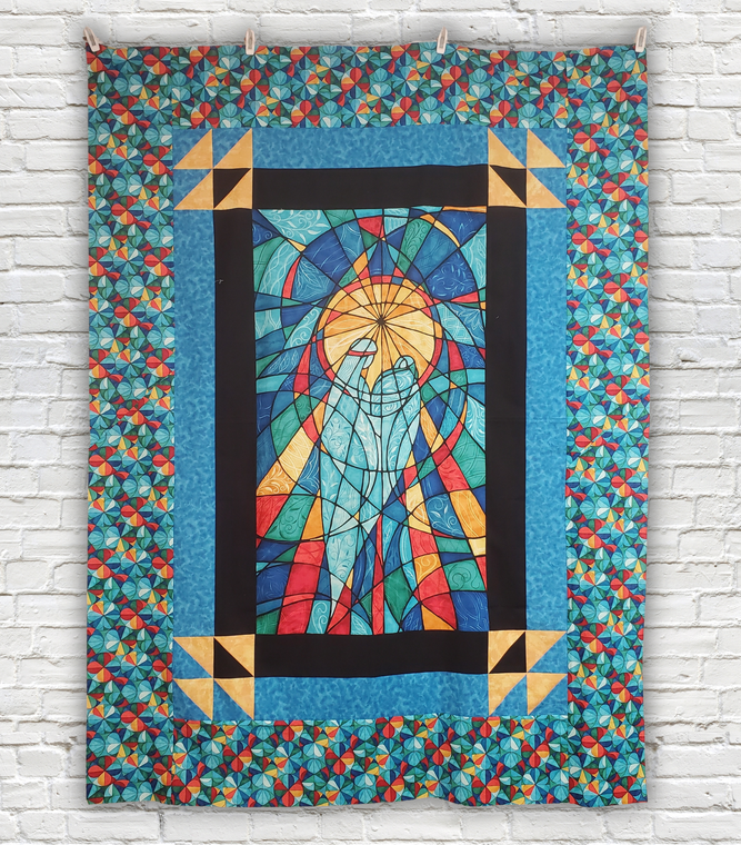 Nativity Quilt Kit: 55" x 73" - Includes Binding