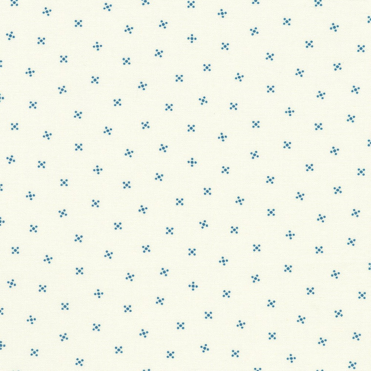 Darlene's Favorites Dotted X - Blue
