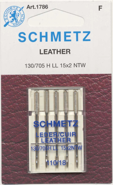 Schmetz Leather Machine Needle Size 18/110