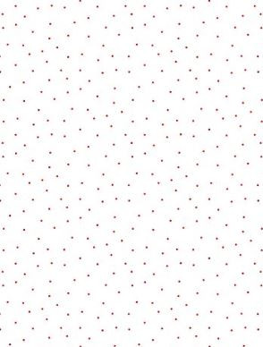 Essentials Pindots - White/Red