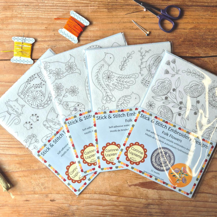 Stick and Stitch Embroidery Designs