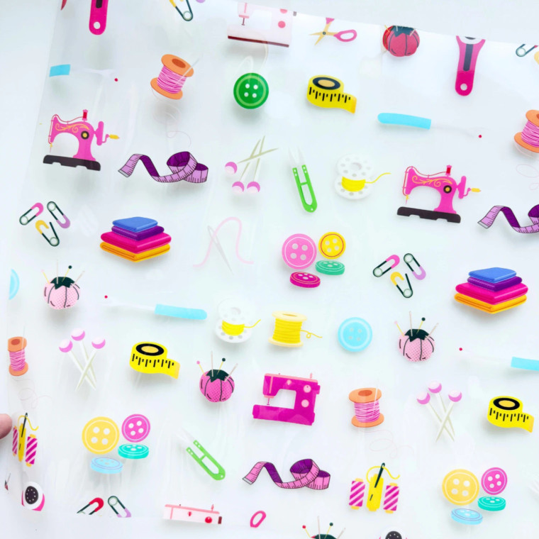 Sewing Notions Clear Vinyl - Sold by the INCH