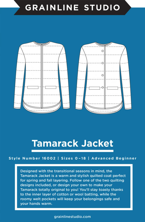 Tamarack Jacket Sizes 0-18 Paper Pattern