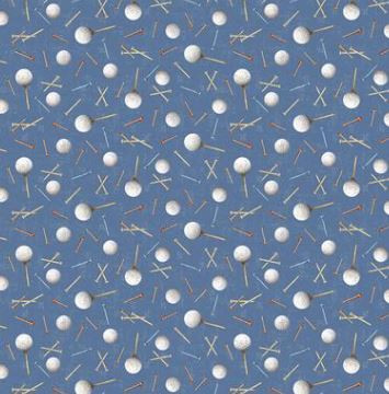 Tee Time Golf Balls + Tees - Denim