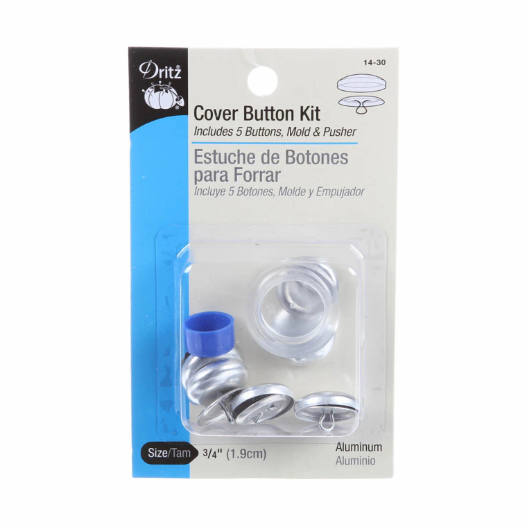 Button Cover Kit 3/4in