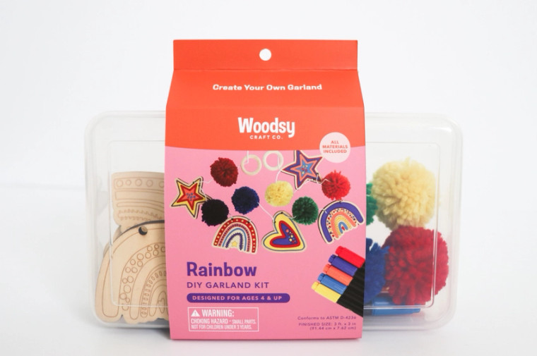 Kids DIY Garland Kit - Rainbow