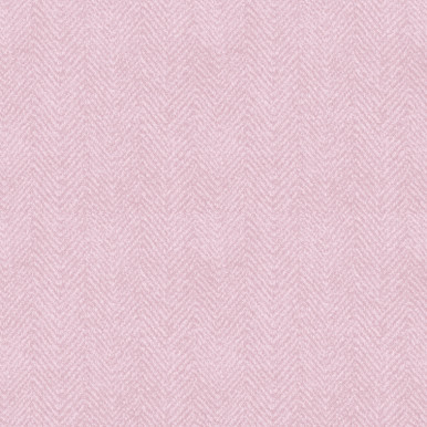 LIttle Lambies Woolies Flannel Herringbone Pink