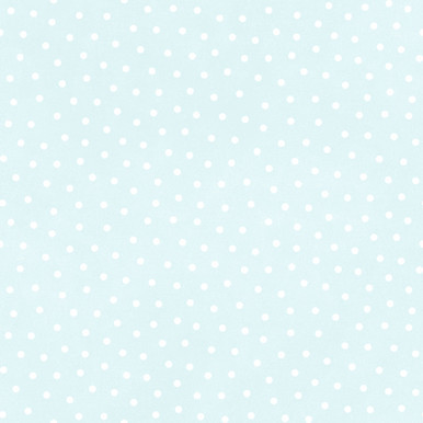 Little Lambies Woolies Flannel Polka Dots Blue