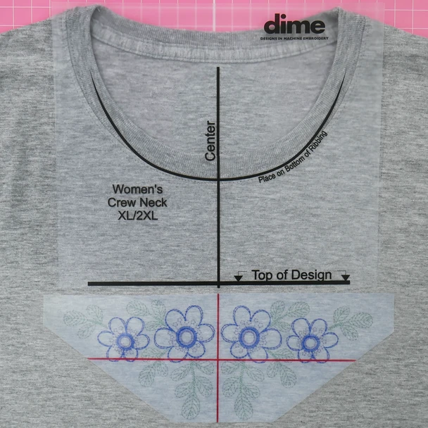 Center Chest Placement Kit All sizes