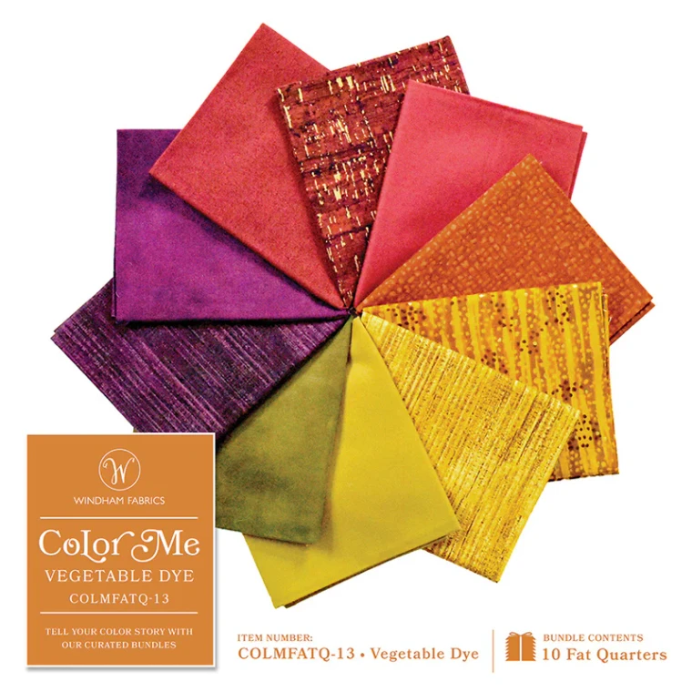 Color Me FQ Bundle Vegetable Dye