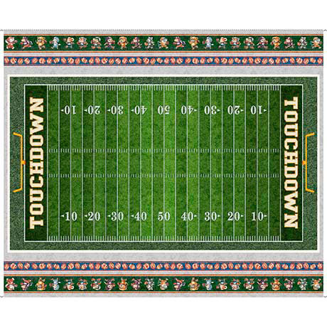 Gridiron Gang Football Field Panel 36"x44"