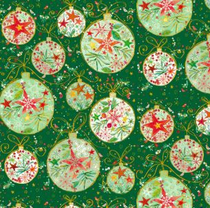 Turnowsky Treasures Allover Ornaments - Green